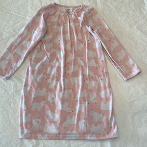 Carter’s size 6-7 Polar Bear Princess nightgown